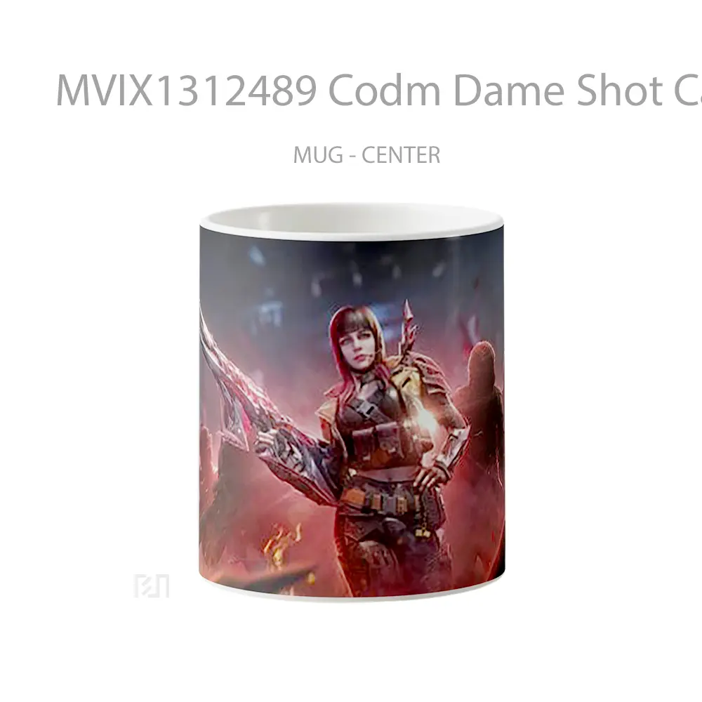 Mug Codm Dame Shot Caller Gelas Keramik Unik