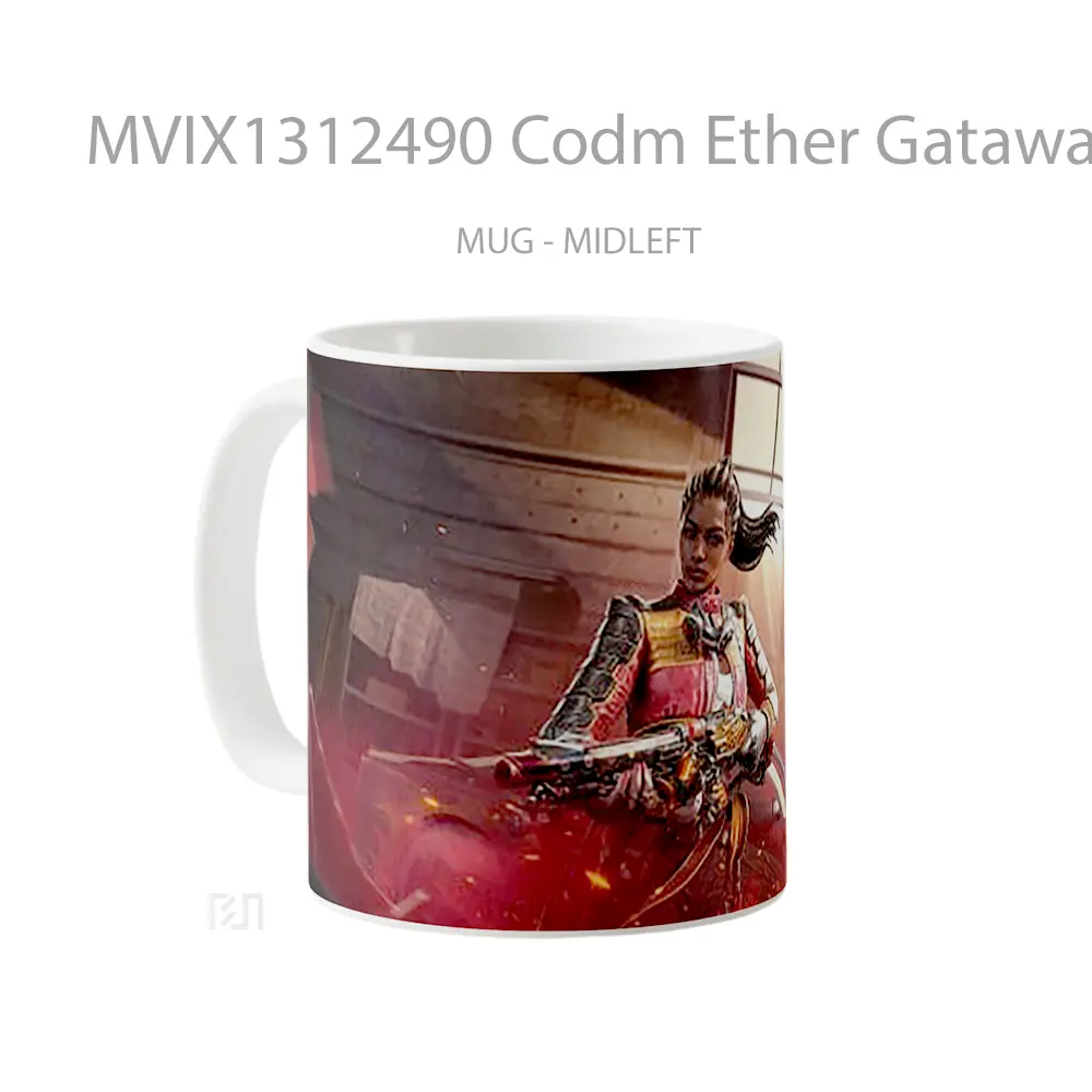 Mug Codm Ether Gataway Gelas Keramik Unik - All-side / Desain