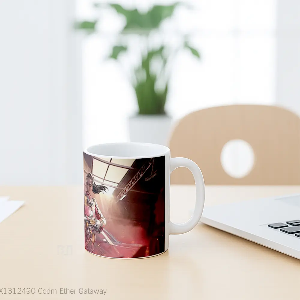 Mug Codm Ether Gataway Gelas Keramik Unik - All-side / Desain