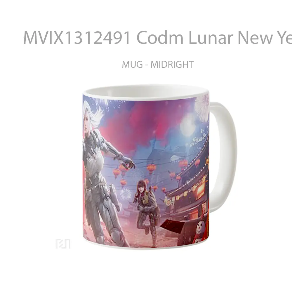 Mug Codm Lunar New Year 2022 Gelas Keramik Unik - All-side / Desain