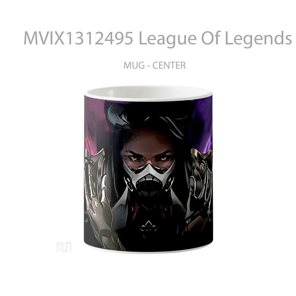 Mug League Of Legends Renata Glasc Cangkir Gamer
