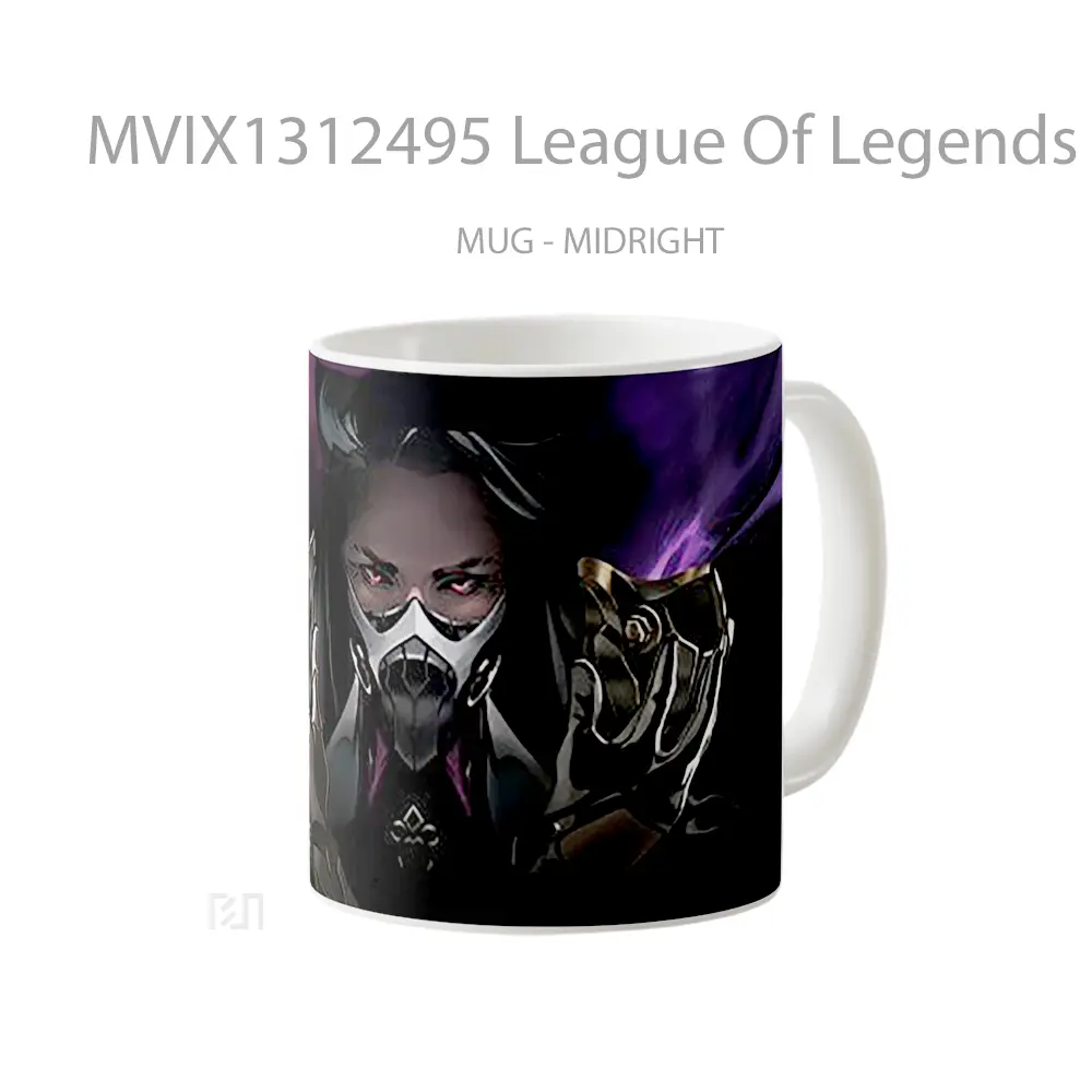 Mug League Of Legends Renata Glasc Cangkir Gamer - All-side / Desain