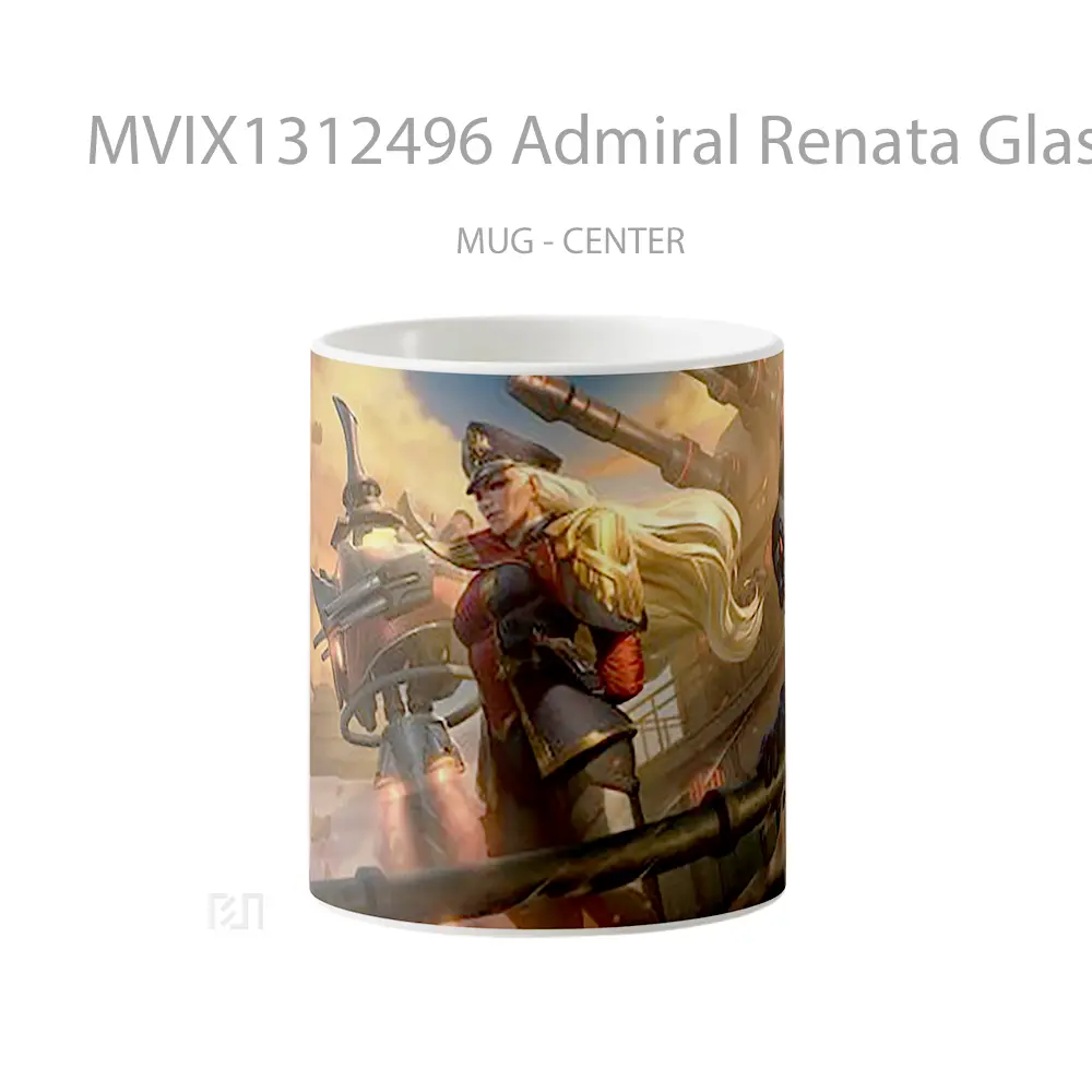 Mug Admiral Renata Glasc League Of Legends Cangkir Gamer