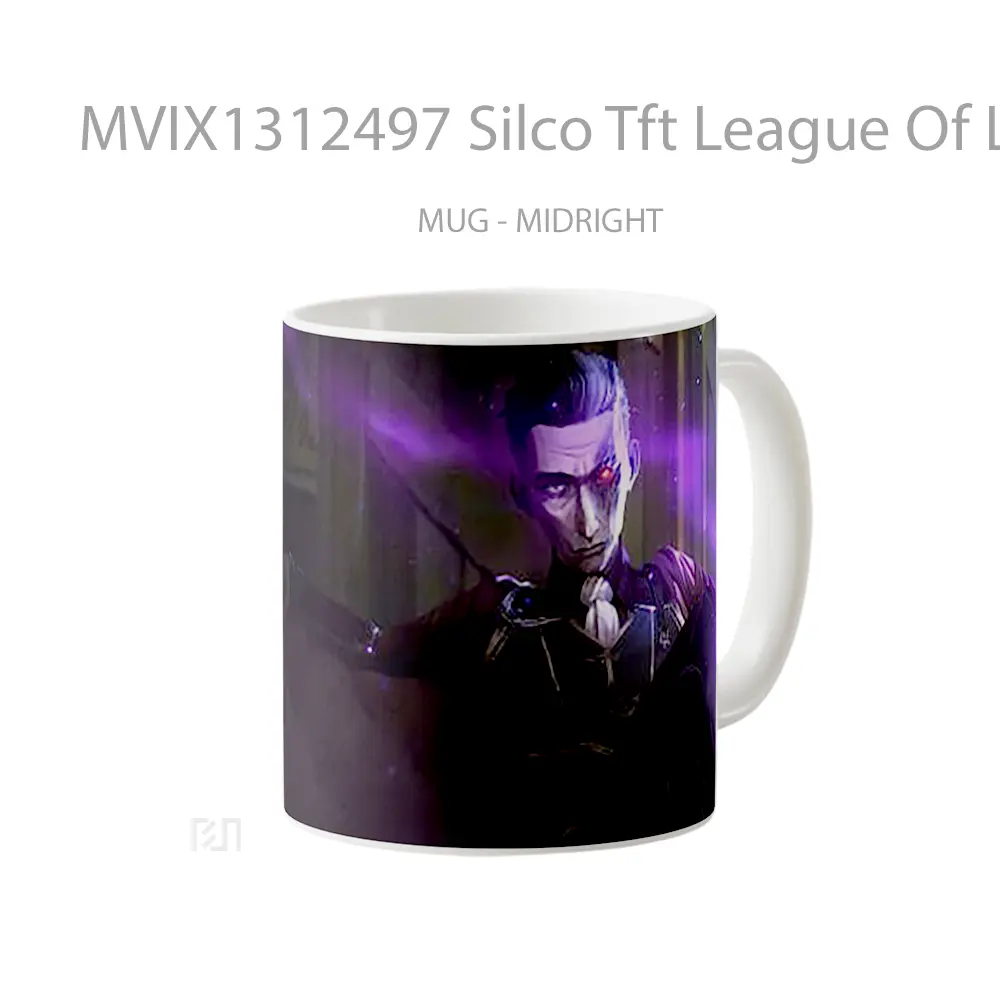 Mug Silco Tft League Of Legends Cangkir Gamer - All-side / Desain