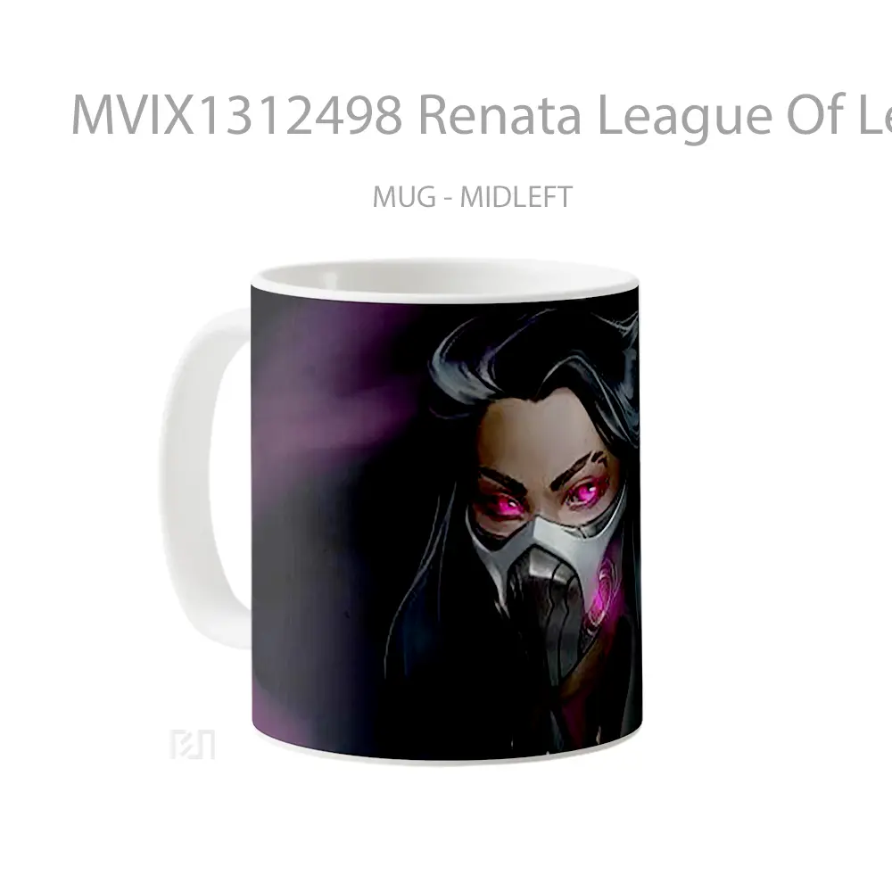Mug Renata League Of Legends Fanart Cangkir Gamer - All-side / Desain