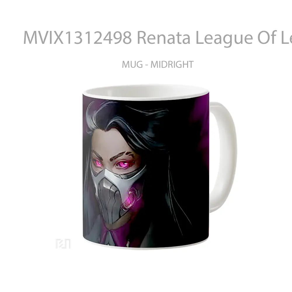 Mug Renata League Of Legends Fanart Cangkir Gamer - All-side / Desain