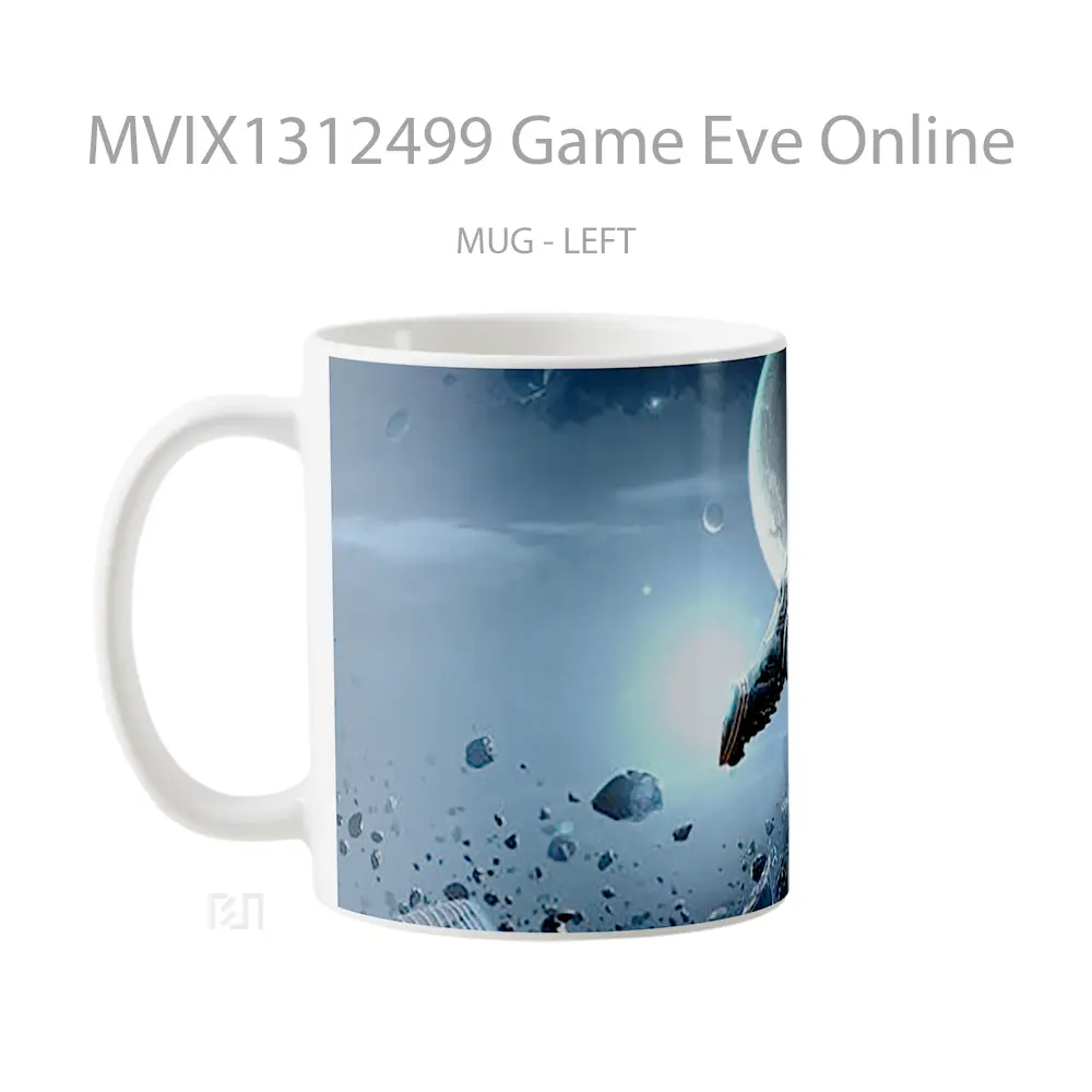 Mug Game Eve Online Cangkir Gamer - All-side / Desain