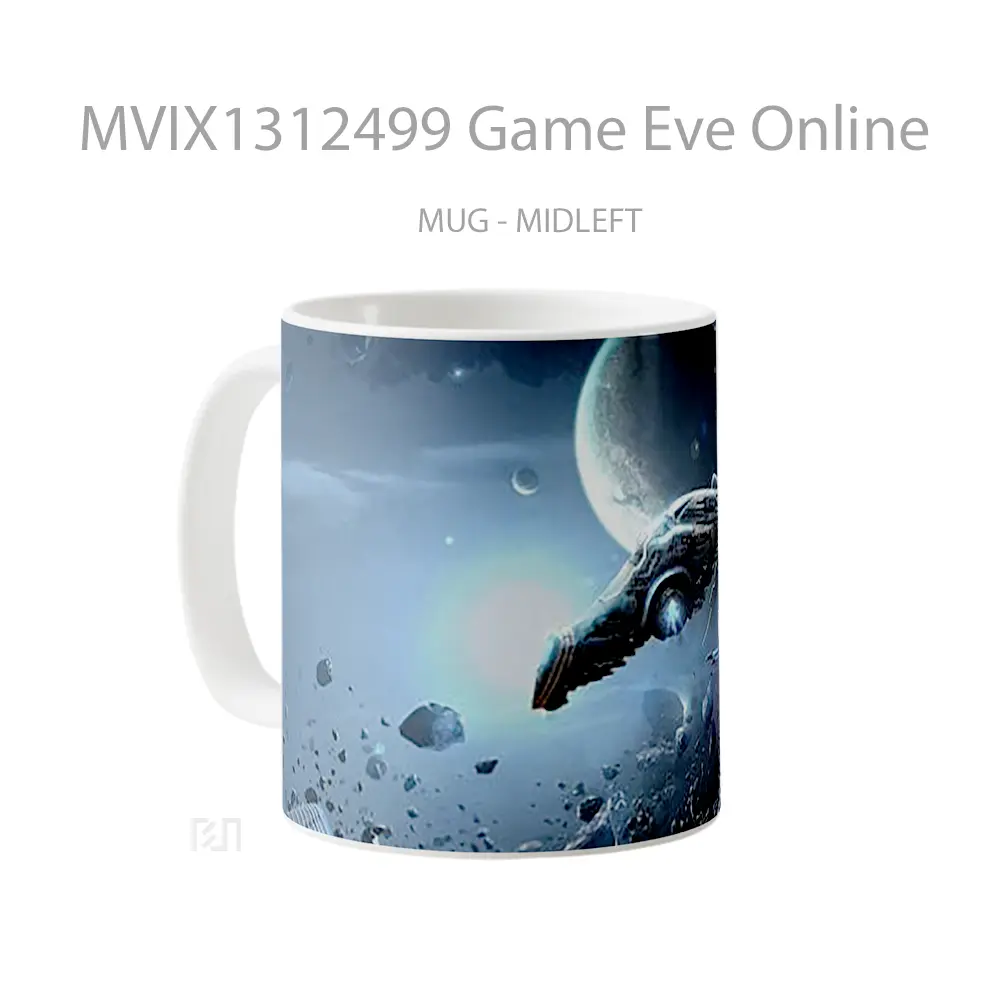 Mug Game Eve Online Cangkir Gamer - All-side / Desain