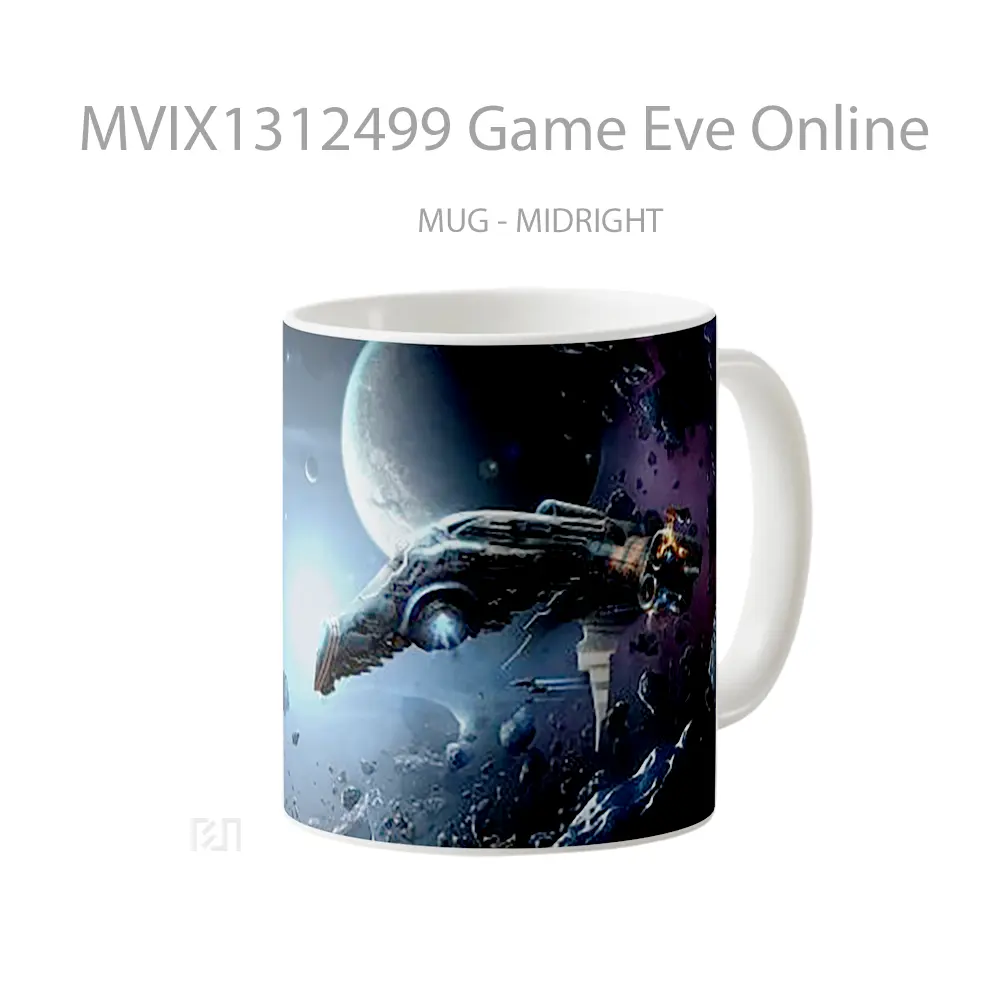 Mug Game Eve Online Cangkir Gamer - All-side / Desain