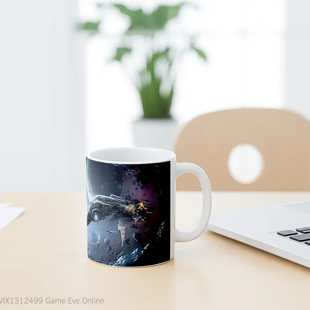 Mug Game Eve Online Cangkir Gamer - All-side / Desain