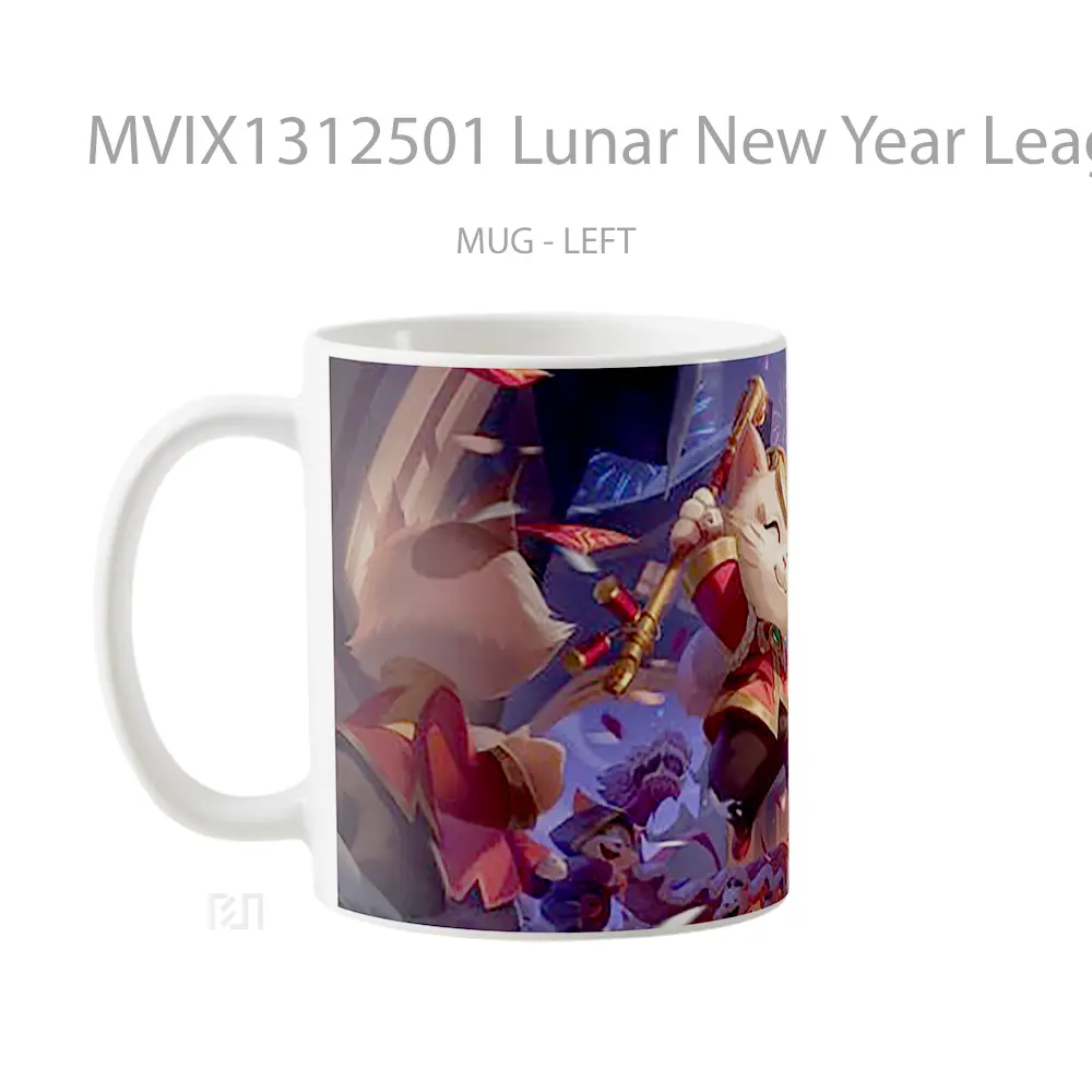 Mug Lunar New Year League Of Legends Cangkir Gamer - All-side / Desain