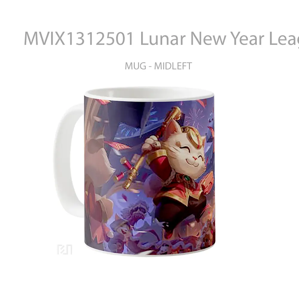 Mug Lunar New Year League Of Legends Cangkir Gamer - All-side / Desain
