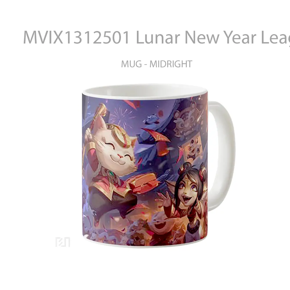 Mug Lunar New Year League Of Legends Cangkir Gamer - All-side / Desain