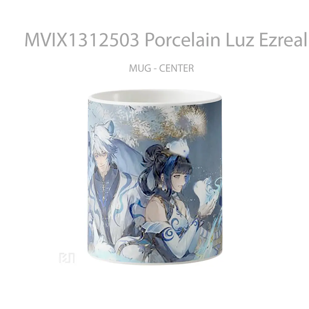 Mug Porcelain Luz Ezreal Gelas Keramik Unik