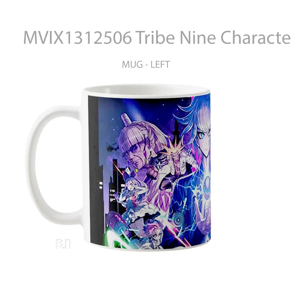Mug Tribe Nine Characters Gelas Keramik Unik - All-side / Desain