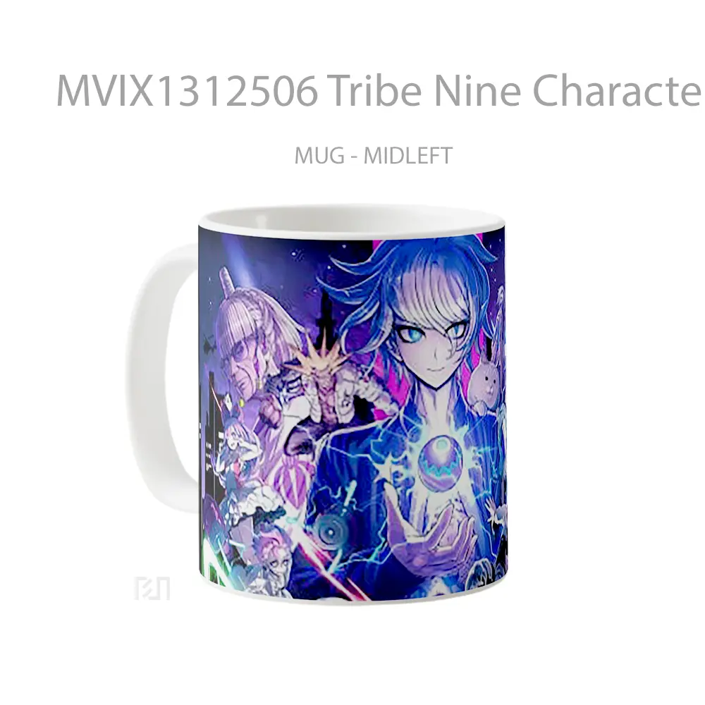 Mug Tribe Nine Characters Gelas Keramik Unik - All-side / Desain
