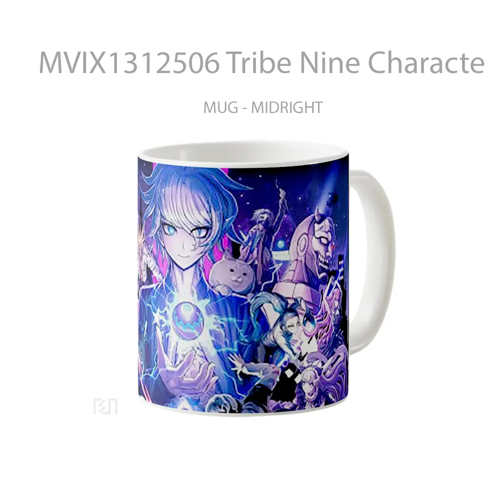 Mug Tribe Nine Characters Gelas Keramik Unik - All-side / Desain
