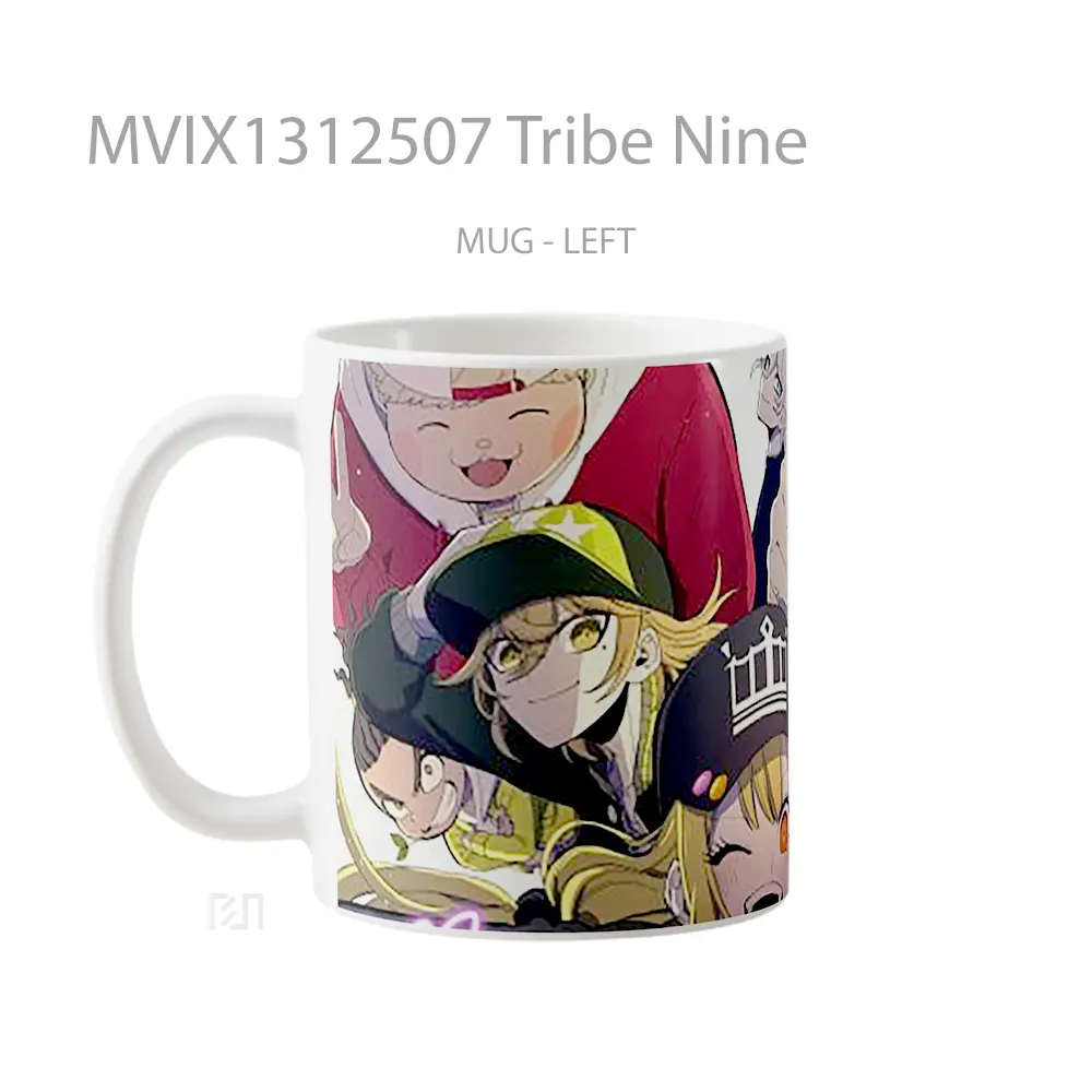 Mug Tribe Nine Gelas Keramik Unik - All-side / Desain