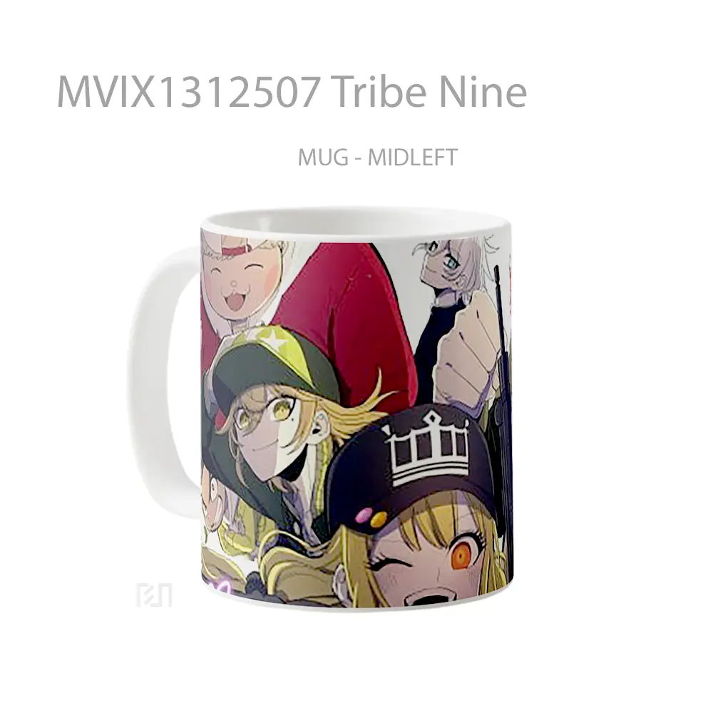 Mug Tribe Nine Gelas Keramik Unik - All-side / Desain