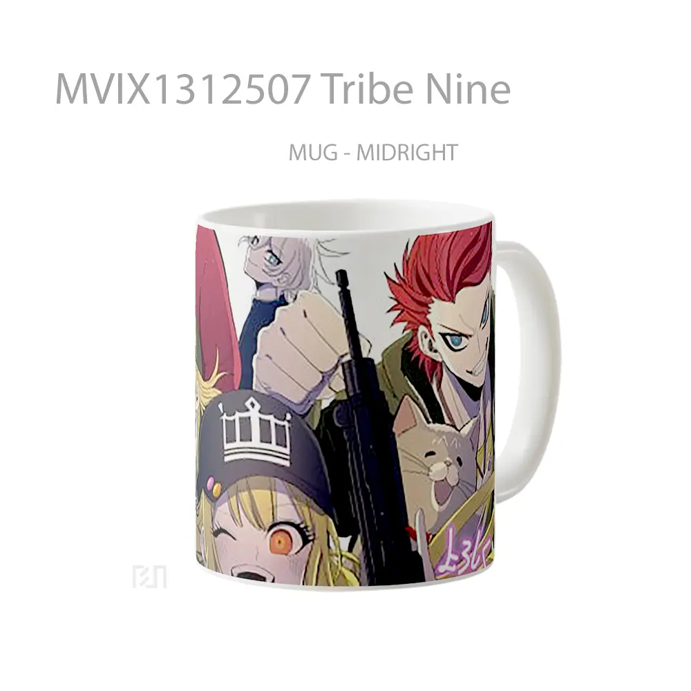 Mug Tribe Nine Gelas Keramik Unik - All-side / Desain