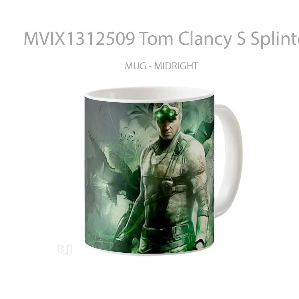 Mug Tom Clancy S Splinter Cell Gelas Keramik Unik - All-side / Desain