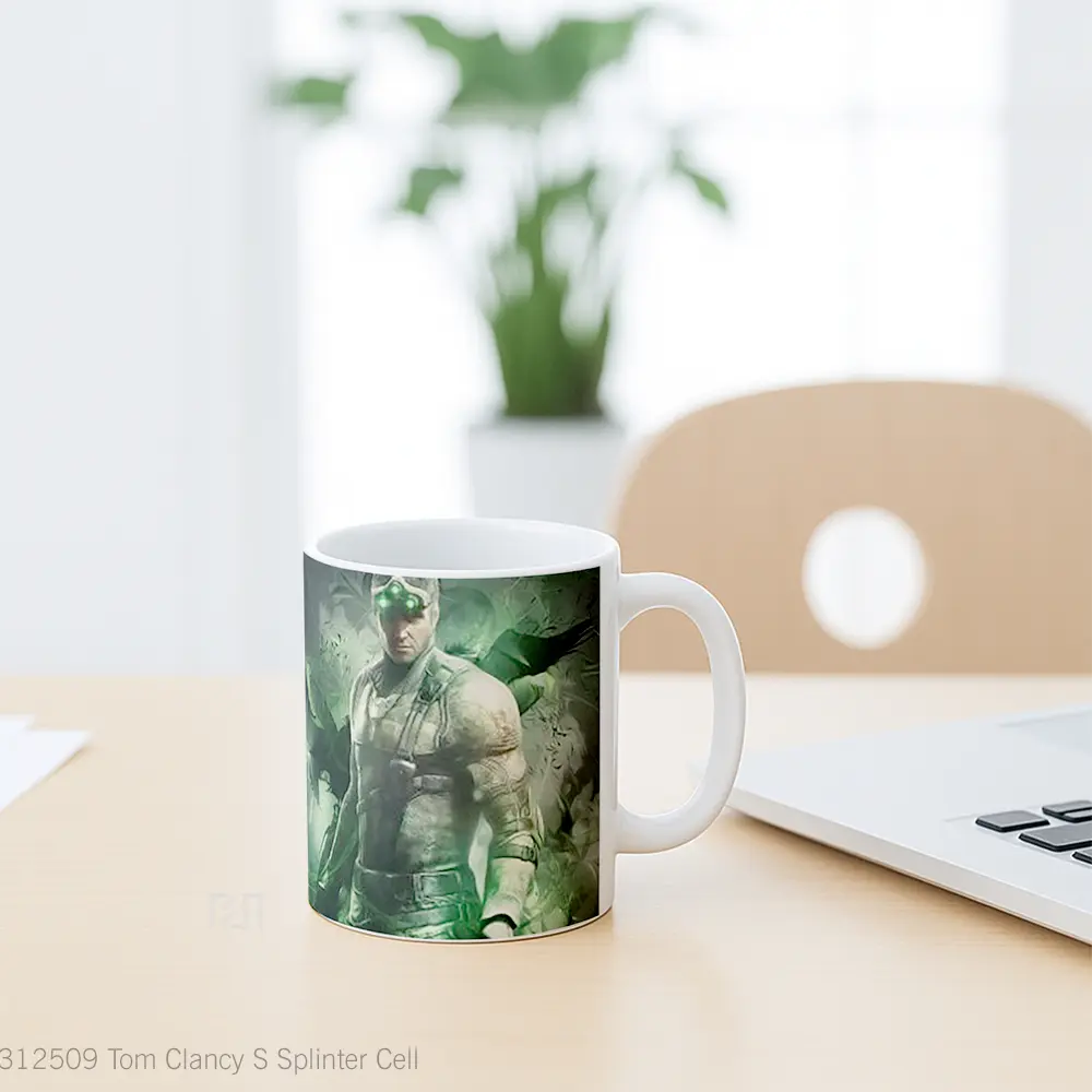Mug Tom Clancy S Splinter Cell Gelas Keramik Unik - All-side / Desain