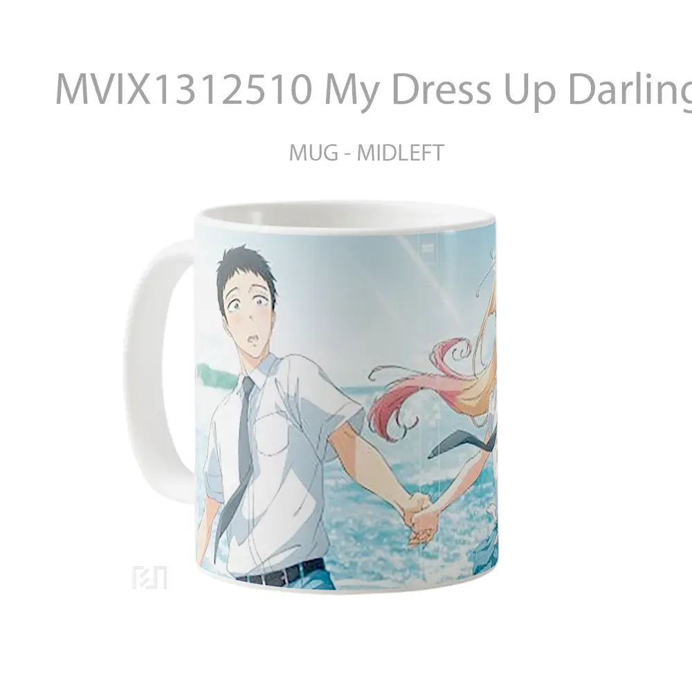 Mug My Dress Up Darling Gelas Keramik Unik - All-side / Desain