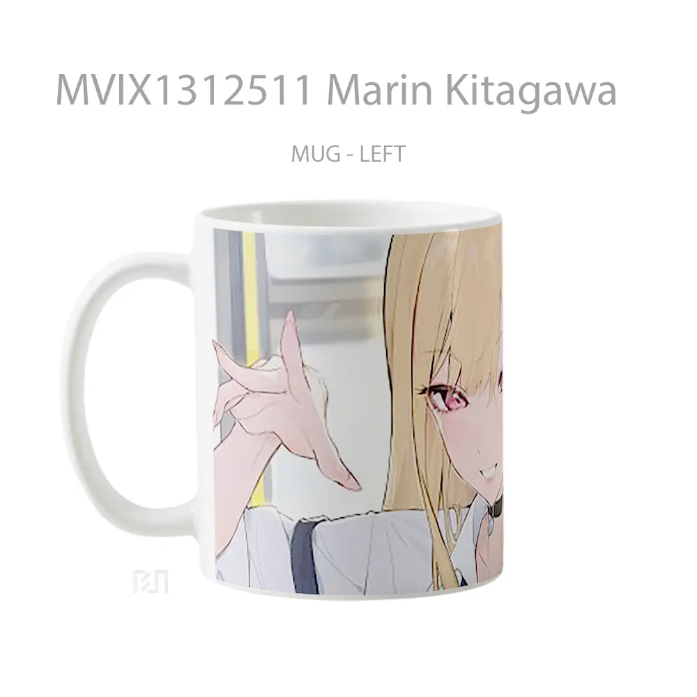 Mug Marin Kitagawa Gelas Keramik Unik - All-side / Desain