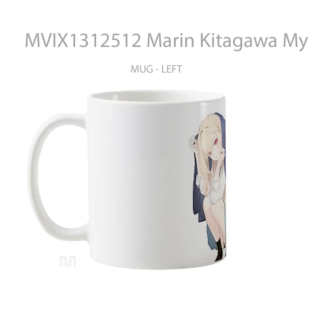 Mug Marin Kitagawa My Dress Up Darling Gelas Keramik Unik - All-side / Desain