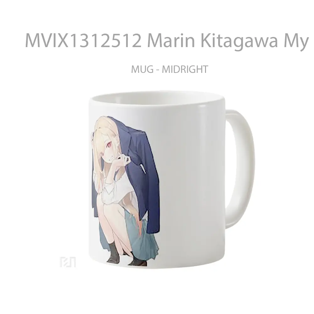 Mug Marin Kitagawa My Dress Up Darling Gelas Keramik Unik - All-side / Desain