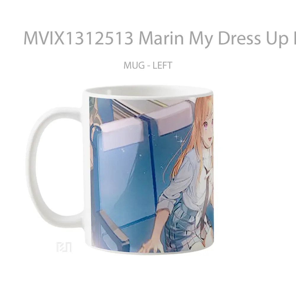 Mug Marin My Dress Up Darling Gelas Keramik Unik - All-side / Desain