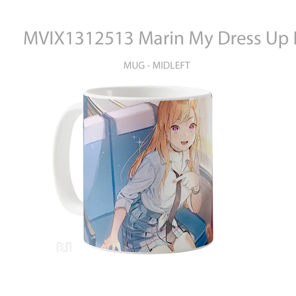 Mug Marin My Dress Up Darling Gelas Keramik Unik - All-side / Desain