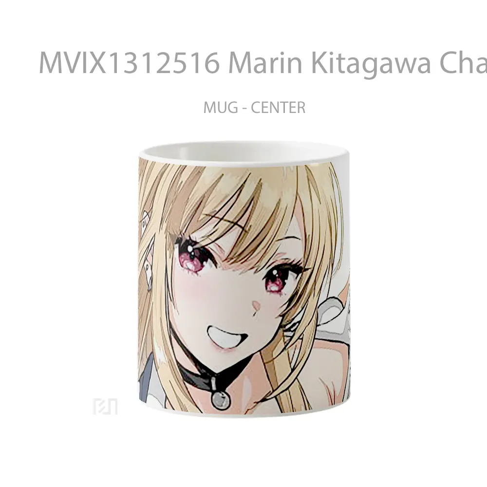 Mug Marin Kitagawa Character From My Dress Up Darling Gelas Keramik Unik