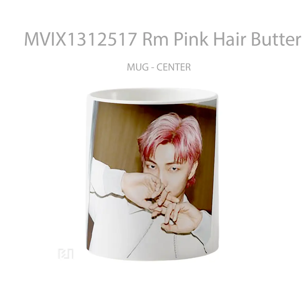 Mug Rm Pink Hair Butter Gelas Keramik Unik