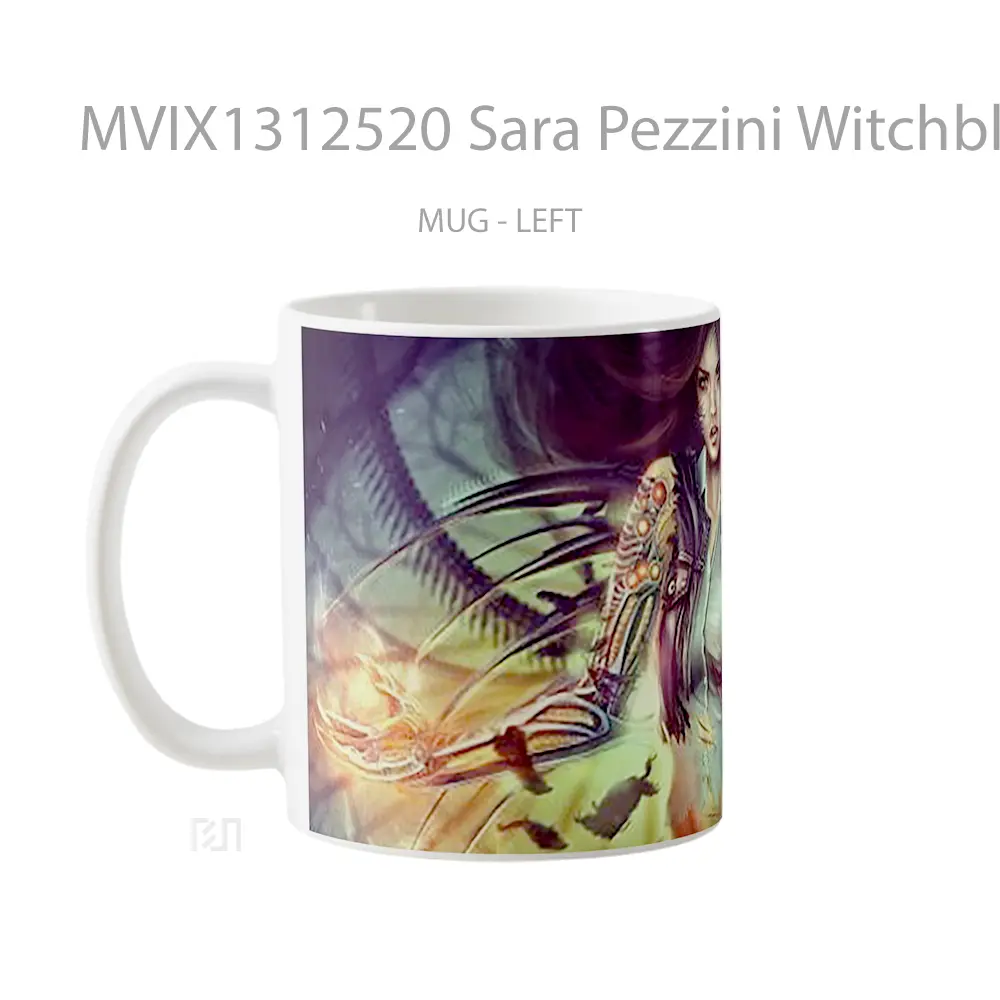 Mug Sara Pezzini Witchblade Gelas Keramik Unik - All-side / Desain