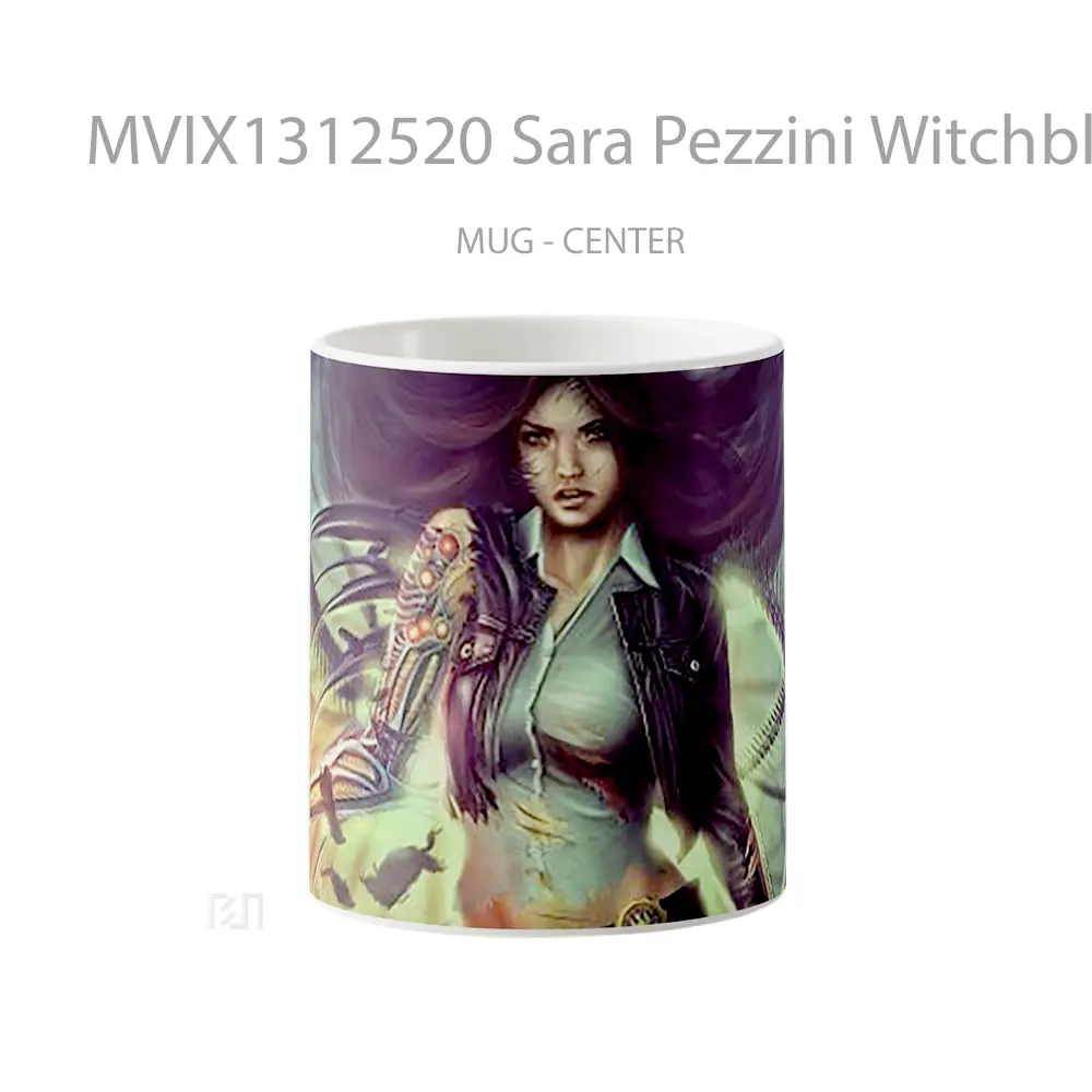 Mug Sara Pezzini Witchblade Gelas Keramik Unik
