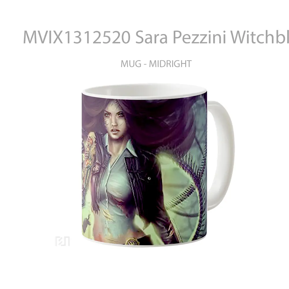 Mug Sara Pezzini Witchblade Gelas Keramik Unik - All-side / Desain