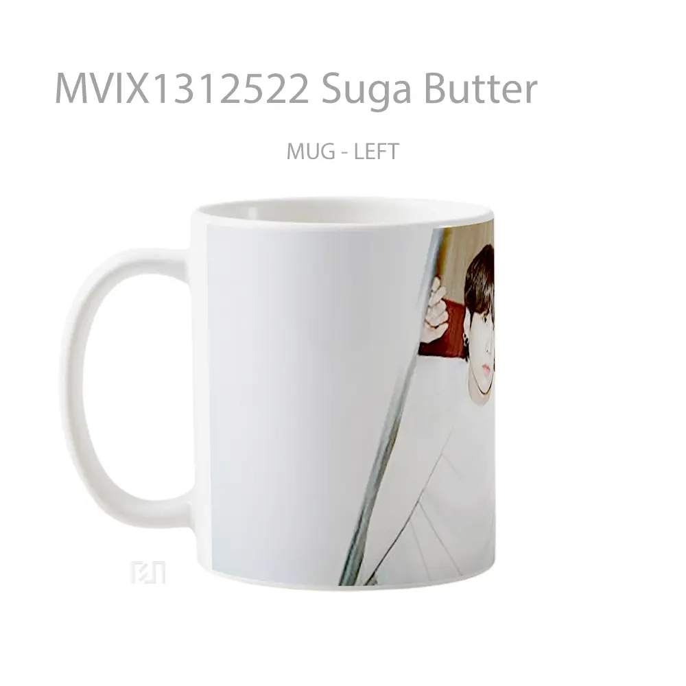 Mug Suga Butter Gelas Keramik Unik - All-side / Desain