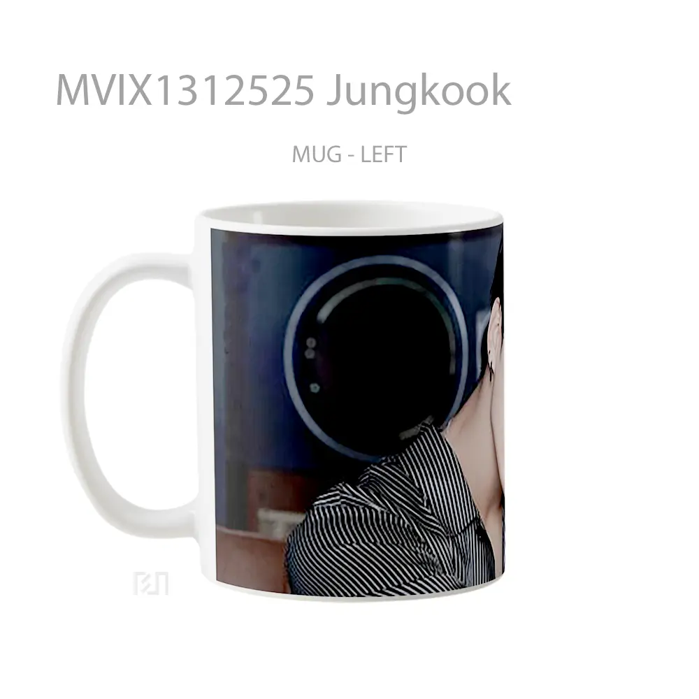 Mug Jungkook Gelas Keramik Unik - All-side / Desain