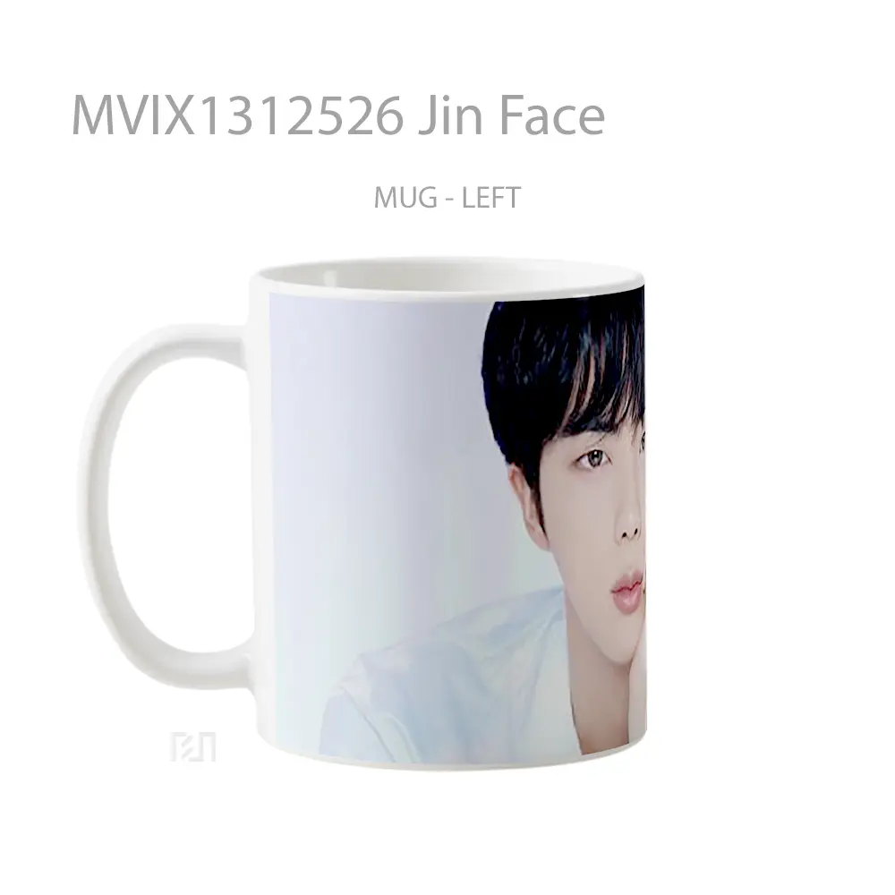 Mug Jin Face Gelas Keramik Unik - All-side / Desain
