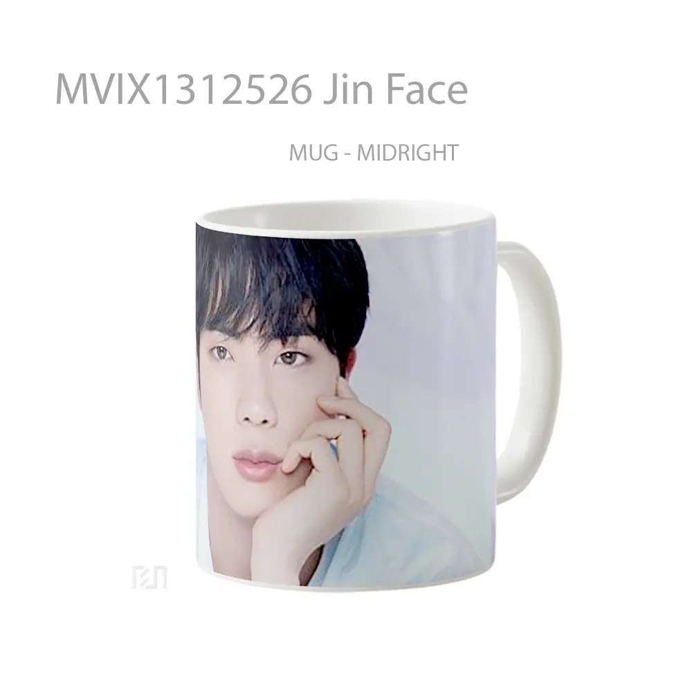 Mug Jin Face Gelas Keramik Unik - All-side / Desain