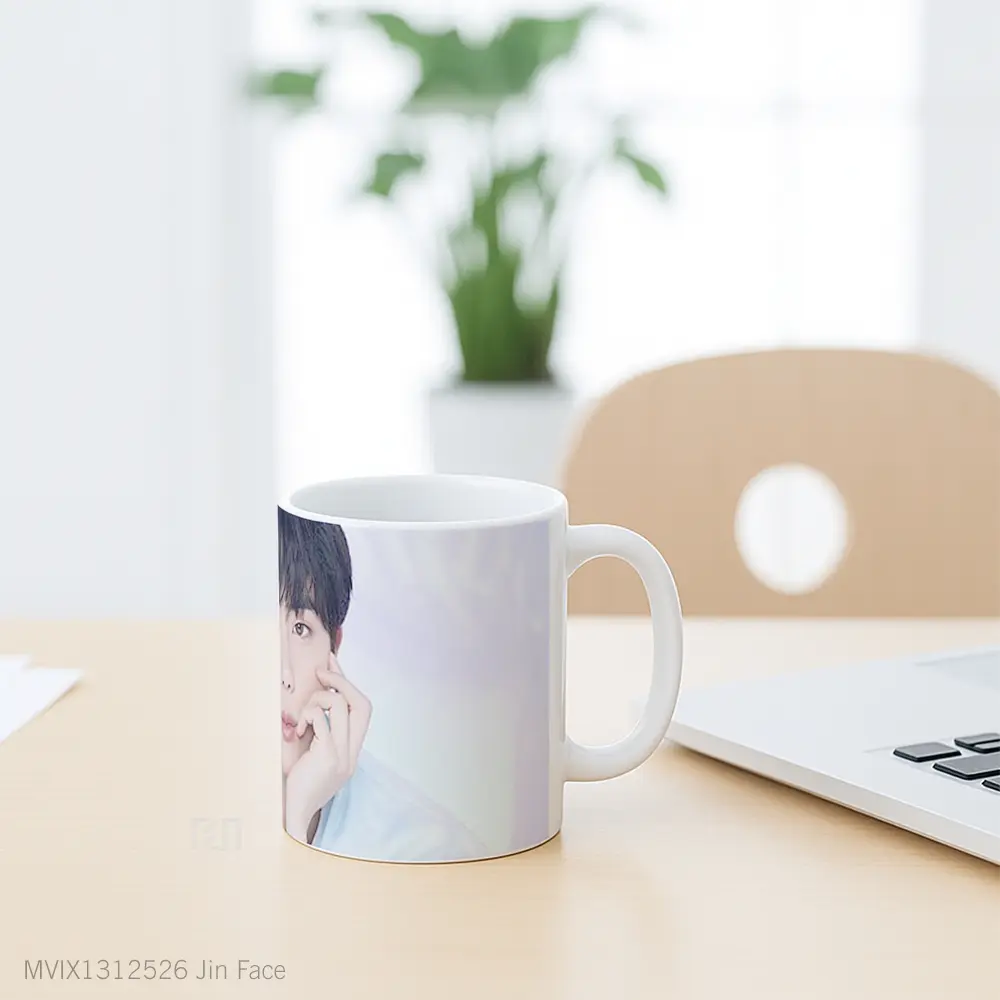 Mug Jin Face Gelas Keramik Unik - All-side / Desain