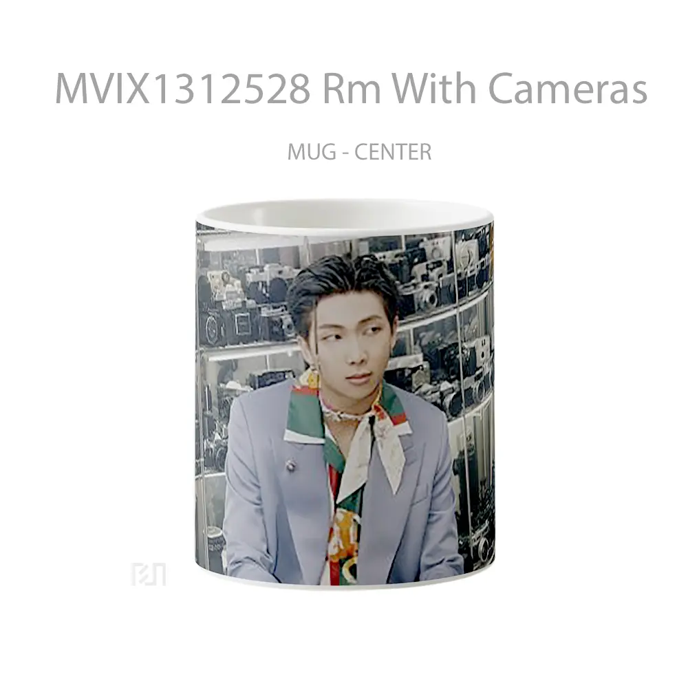Mug Rm With Cameras Gelas Keramik Unik