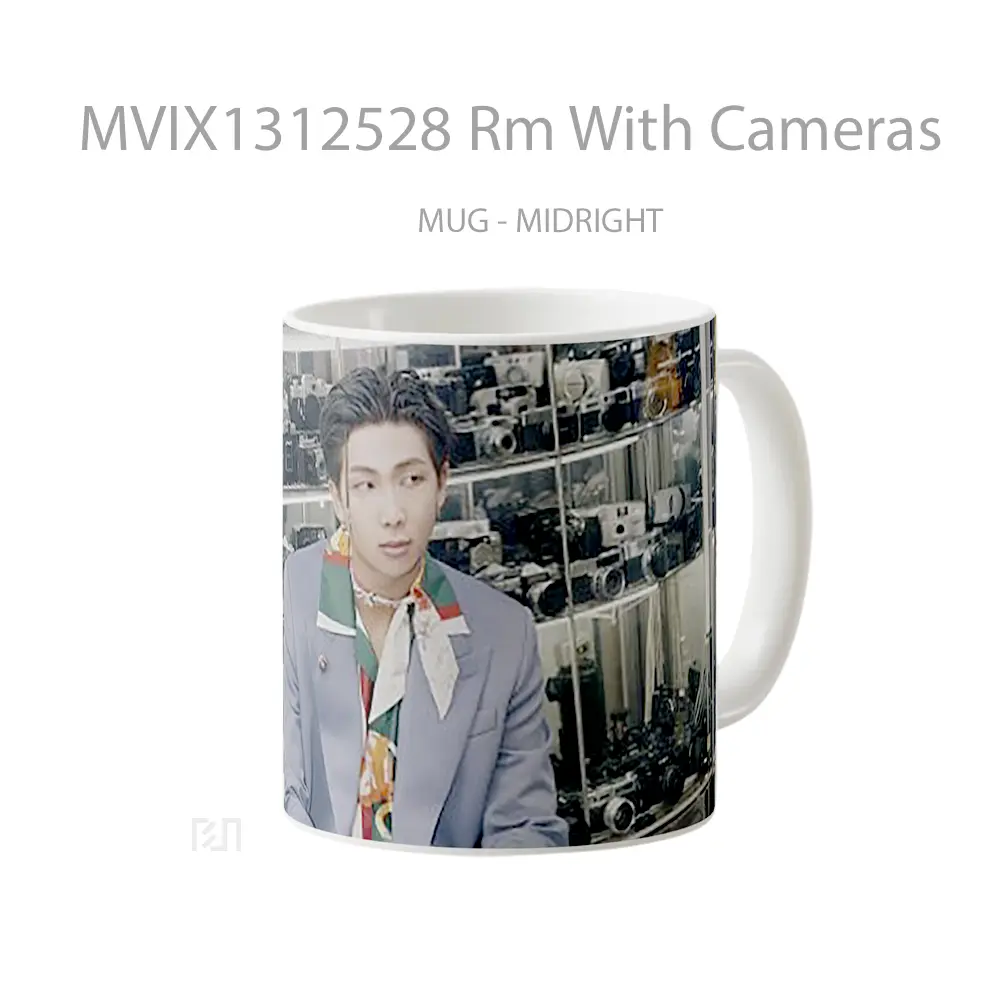 Mug Rm With Cameras Gelas Keramik Unik - All-side / Desain