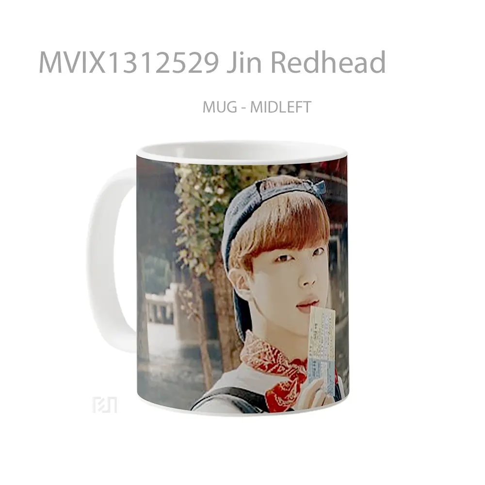 Mug Jin Redhead Gelas Keramik Unik - All-side / Desain