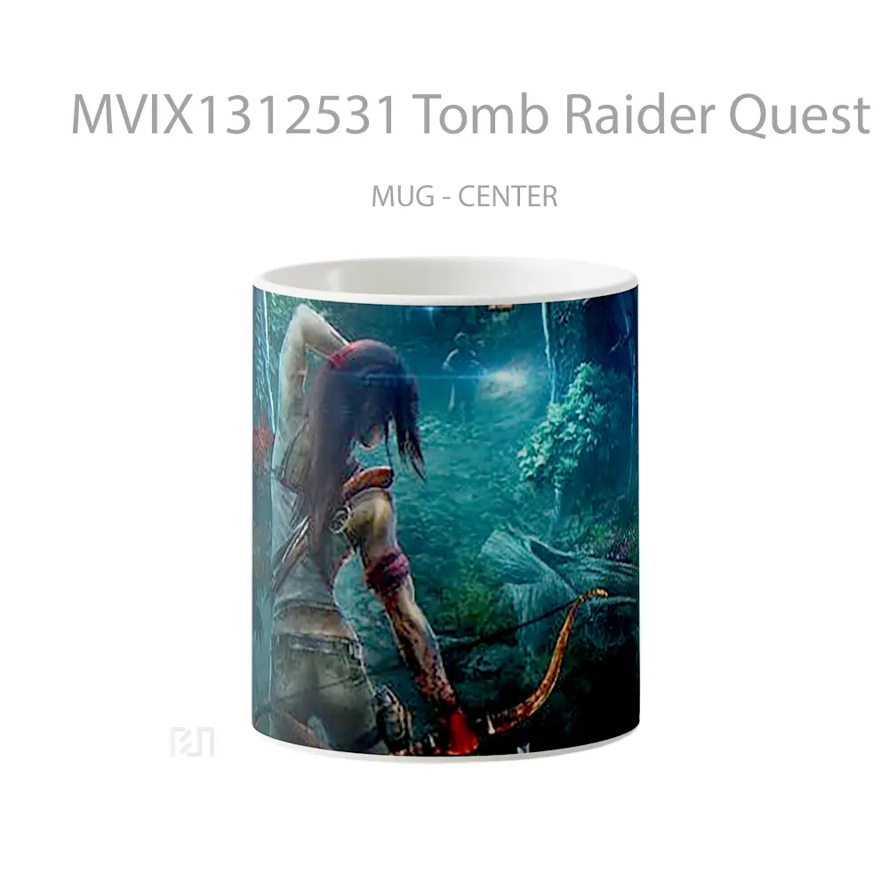 Mug Tomb Raider Quest Gelas Keramik Unik