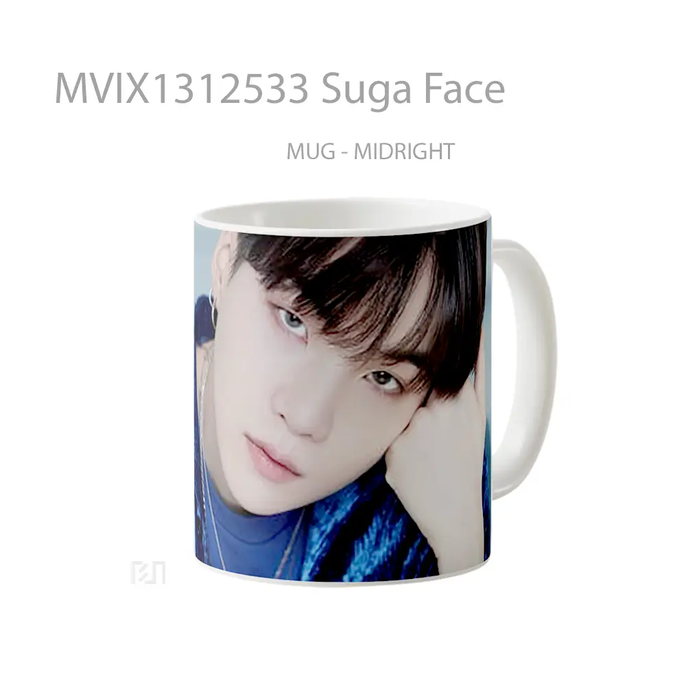 Mug Suga Face Gelas Keramik Unik - All-side / Desain