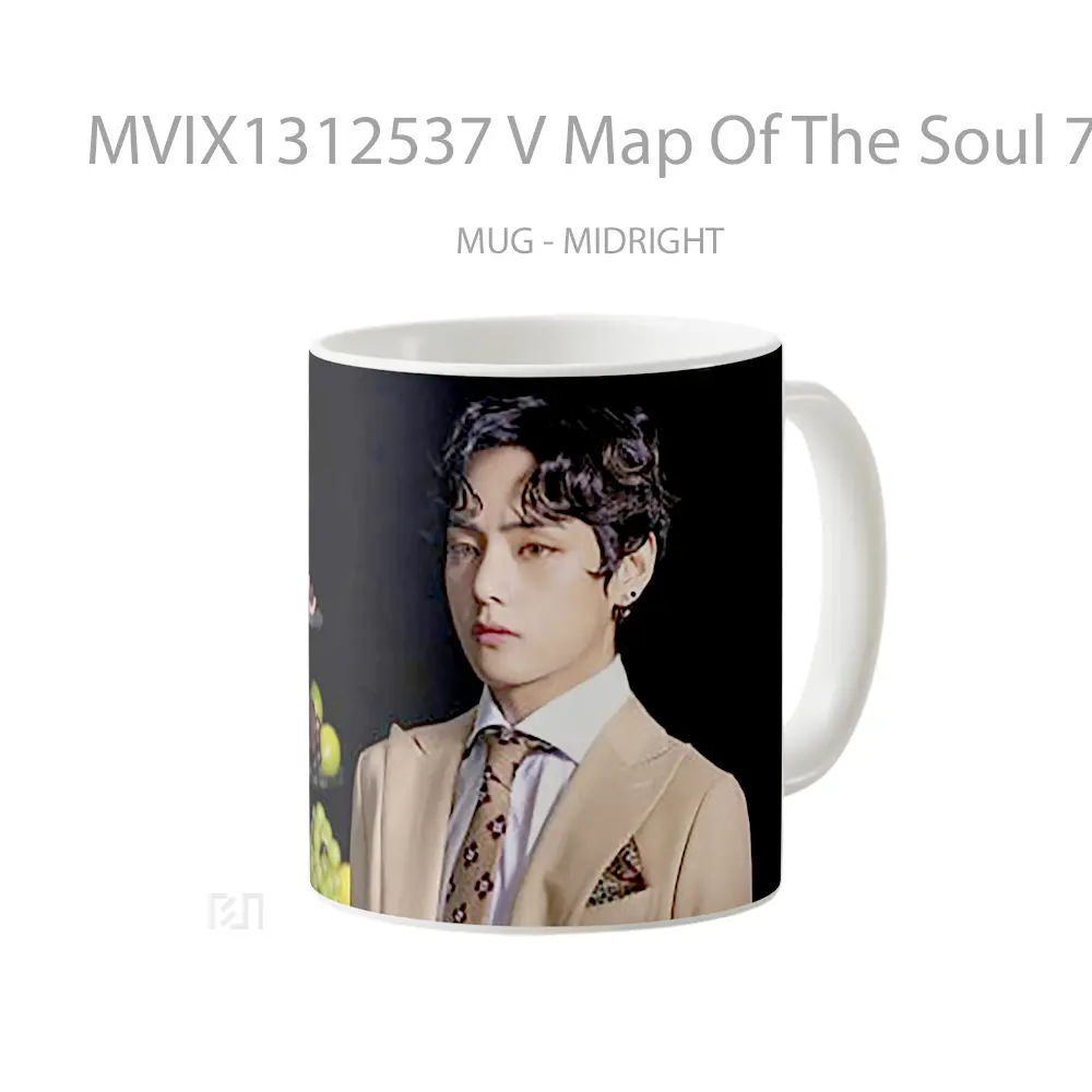 Mug V Map Of The Soul 7 Gelas Keramik Unik - All-side / Desain