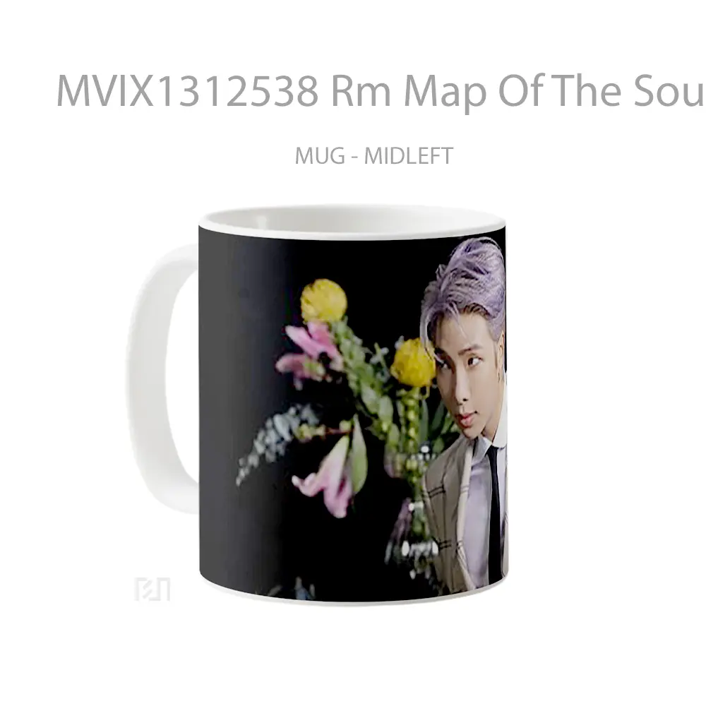 Mug Rm Map Of The Soul 7 Gelas Keramik Unik - All-side / Desain