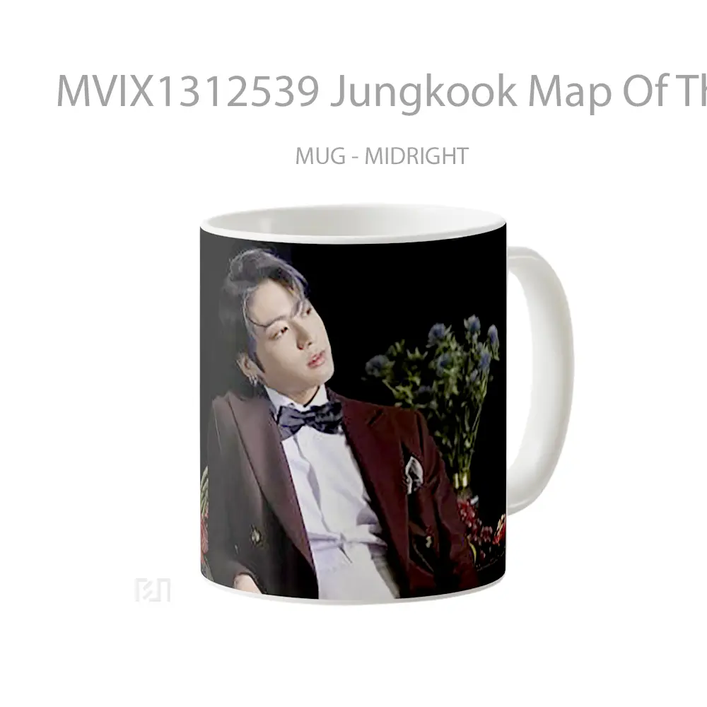 Mug Jungkook Map Of The Soul 7 Gelas Keramik Unik - All-side / Desain